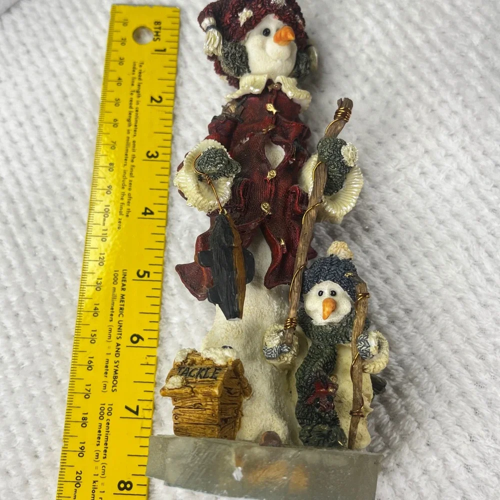 Boyds Bears Folkstone Collection Ice is Nice Snowman‎ Figurine 3E3949